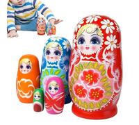Russian Dolls 4.3in Wooden Home Decoration