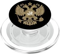 Russian Double Headed Eagle Emblem Vintage Retro Style PopSockets PopGrip for MagSafe