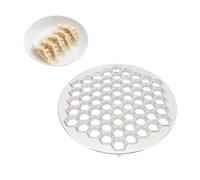Russian Dumpling Maker, 61 Holes Aluminum Alloy Dumpling Maker, Kitchen Easy Pelmeni Tool for Making Russian Dumplings Pasta Ravioli