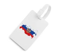 Russian Eagle Map of Russia Travel Luggage Tags for Suitcases Baggage Handbag Label