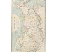 Russian Empire Map Journal: Vintage 1882 Map of Russian Empire Notebook (6"x9" Blank Lined Journal, 200 pages)
