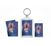 Russian Firebird - Russia | Mythical Creature Souvenir - Keychain, Magnet & Photo Cards | Folklore Collectible, Legendary Gift (1 Pack)