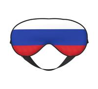 Russian Flag Print Sleep Eye Cover Soft Eye Shade for Women Men, Night's Sleep, Travel, Nap