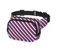 Russian Flag Print Waist Bag Fanny Packs for Men&Women with Adjustable Belt for Workout Outdoors