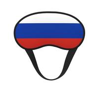 Russian Flag Printed Eye mask, for Sleeping, Light-Blocking, Soft and Comfortable, Elastic Band
