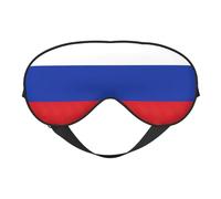 Russian Flag Sleep Eye Mask Comfortable Eyes Hade for Sleeping,Light Blocking Sleep Mask with Adjustable Strap