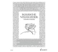 Russian Folk Songs: Vol. 1. voice and piano.