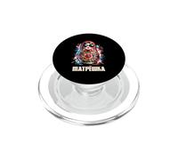 Russian Girl Babushka Design Matryoshka Fun Tee For Russians PopSockets PopGrip for MagSafe
