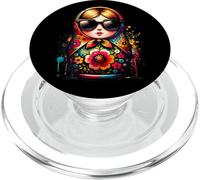 Russian Girl Matreshka Russia Russians Matryoshka PopSockets PopGrip for MagSafe