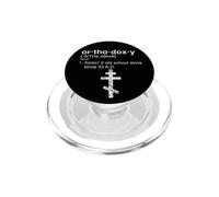 Russian Gr yzantine Orthodoxy Definition PopSockets PopGrip for MagSafe