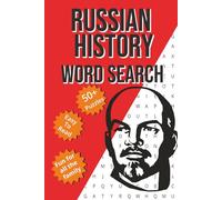Russian History Word Search Puzzle Book: Word Searches with Easy to Read Print about Russian History, Russian Historic Figures, Events and More | 6x9 ... Gift for Vacations, Holidays and Free Times