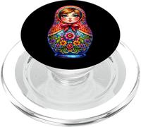 Russian Khokhloma Russia Russians Russian Matryoshka PopSockets PopGrip for MagSafe