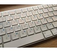 Russian Language Cyrillic Keyboard Stickers - Laminated Decals