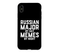 Russian Major By Day Memes Night Slavic Russophile Student Case for iPhone XS Max