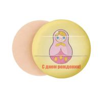 Russian Matryoshka Lovely Birthday Air Cushion Makeup Foundation Sponge Powder Puff