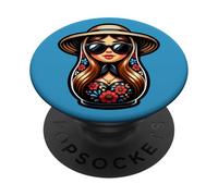 Russian Matryoshka Music Russia Russian Matryoshka PopSockets Adhesive PopGrip