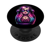 Russian Matryoshka Music Russia Russian Matryoshka PopSockets Adhesive PopGrip