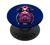 Russian Matryoshka Music Russia Russian Matryoshka PopSockets Adhesive PopGrip