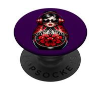Russian Matryoshka Music Russia Russian Matryoshka PopSockets Adhesive PopGrip