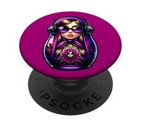 Russian Matryoshka Music Russia Russian Matryoshka PopSockets Adhesive PopGrip