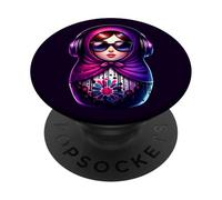 Russian Matryoshka Music Russia Russian Matryoshka PopSockets Adhesive PopGrip