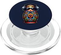 Russian Matryoshka Music Russia Russian Matryoshka PopSockets PopGrip for MagSafe