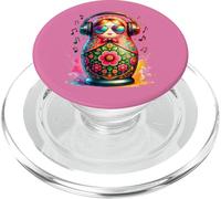 Russian Matryoshka Music Russia Russian Matryoshka PopSockets PopGrip for MagSafe