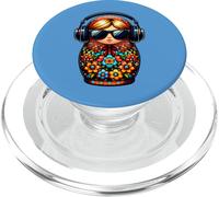 Russian Matryoshka Music Russia Russian Matryoshka PopSockets PopGrip for MagSafe