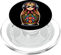 Russian Matryoshka Music Russia Russian Matryoshka PopSockets PopGrip for MagSafe