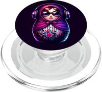 Russian Matryoshka Music Russia Russian Matryoshka PopSockets PopGrip for MagSafe
