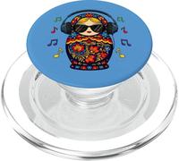 Russian Matryoshka Music Russia Russian Matryoshka PopSockets PopGrip for MagSafe