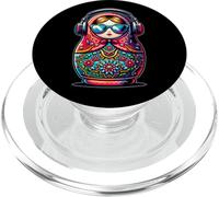 Russian Matryoshka Music Russia Russian Matryoshka PopSockets PopGrip for MagSafe