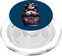 Russian Matryoshka Music Russia Russian Matryoshka PopSockets PopGrip for MagSafe
