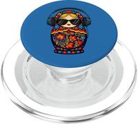 Russian Matryoshka Music Russia Russian Matryoshka PopSockets PopGrip for MagSafe