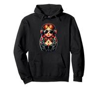 Russian Matryoshka Music Russia Russian Matryoshka Pullover Hoodie