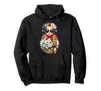 Russian Matryoshka Music Russia Russian Matryoshka Pullover Hoodie