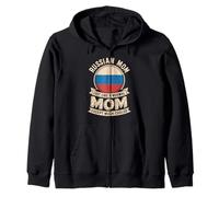 Russian Mom Just Like Normal Mom Except Much Cooler Zip Hoodie
