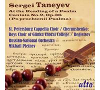 RUSSIAN NATIONAL ORC - TANEYEV AT THE READING OF A PSALM CANTATA NO. 2 - G3z