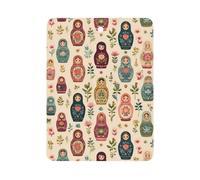 Russian Nesting Dolls Car Air Freshener Aromatherapy Tablets Hanging Scented Cards for Rooms Bathrooms Wardrobe Square