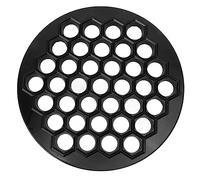 Russian Pelmeni Maker, Metal Dumplings Mold Aluminum Alloy Meat Dumpling Maker 37 Holes Ravioli Mold for Homemade Kitchen Supplies (Black)