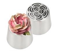 Russian Piping Tips | 2X Cake Decorating Nozzle,Rustproof, Non-Stick, Baking Accessories for Bakery, Household, Kitchen, Homemade