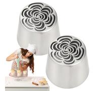 Russian Piping Tips - Flower Frosting Nozzles Tips for Cake Decoratin