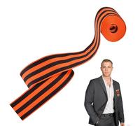 Russian Ribbon, Soviet Union Ribbon, Clothing Accessory, Durable Fabric Design, Collectible Victory Day Keepsake, Coats Suits Backpacks Jackets Patriotic Commemorative Display