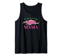 Russian Saying Best Mom in The World Russia Mother Tank Top