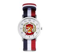 Russian Soviet Federative Socialist Republic Custom Quartz Watches Arabic Numerals Wrist Watch with Adjustable Strap for Men Women