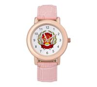 Russian Soviet Federative Socialist Republic Women's Custom Watch Fashion Soft Strap Wristwatches Gifts for Birthdays Valentine's Day