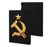 Russian Soviet Flag Hammer And Sickle Case Compatible for ipad Pro/ipad Air3(10.5in) Tablet Cases Stand Protective Cover with Sleep/Wake