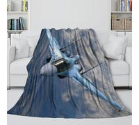 Russian Su35 Fighter Cozy Blanket - Military The Memorable Blanket for Kid Bought By Parent/GrandParent - Birthday Gift for Son Daughter Grandson Granddaughter Friend 50x60inch(127x152cm)