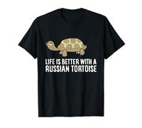Russian Tortoise Pet Life Is Better With A Russian Tortoise T-Shirt