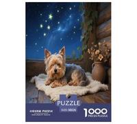 Russian Toy Spaniel 1000 Piece Jigsaw Puzzles Fun Challenging Modern Pet Dog Puzzles Game for The Whole Gifts for Adults And Kids Age 38x26cm/1000pcs